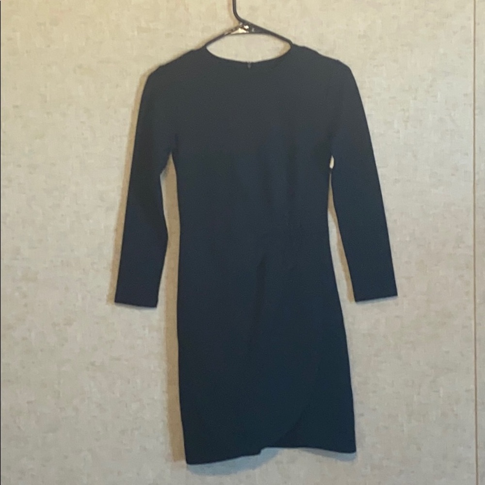 Black long sleeve dress